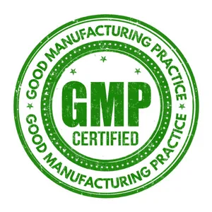 GMP compliance badge